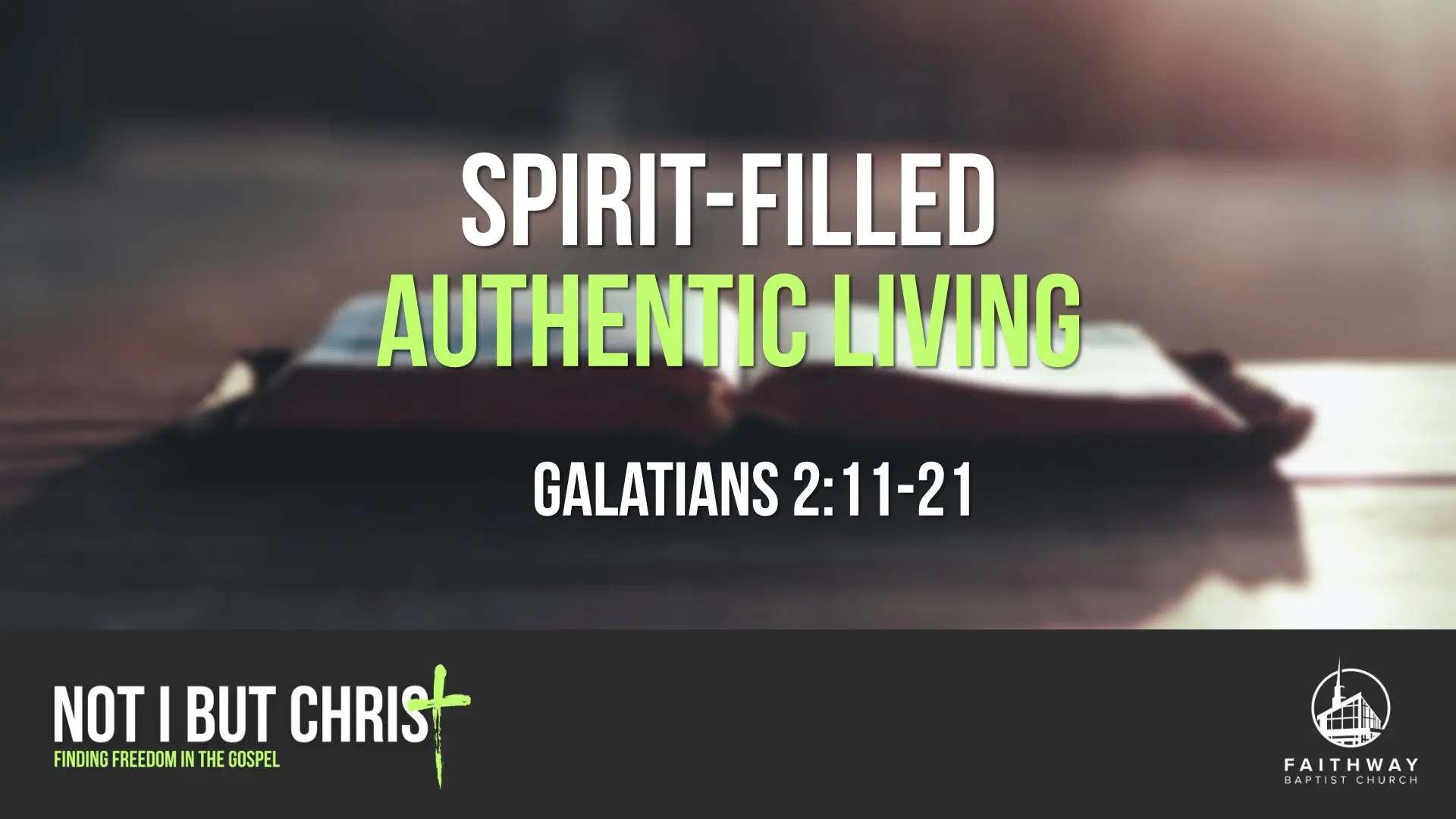 Spirit-Filled Authentic Living